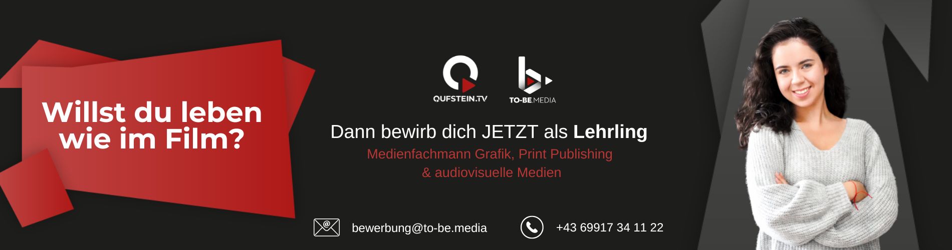 Bewerbung als Lehrling bei QTV